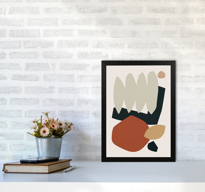 Collage Earth II Art Print by Orara Studios A3 White Frame