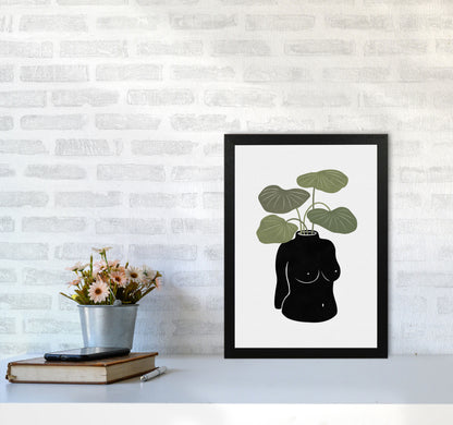 Boob-tanical Vase Art Print by Orara Studios A3 White Frame