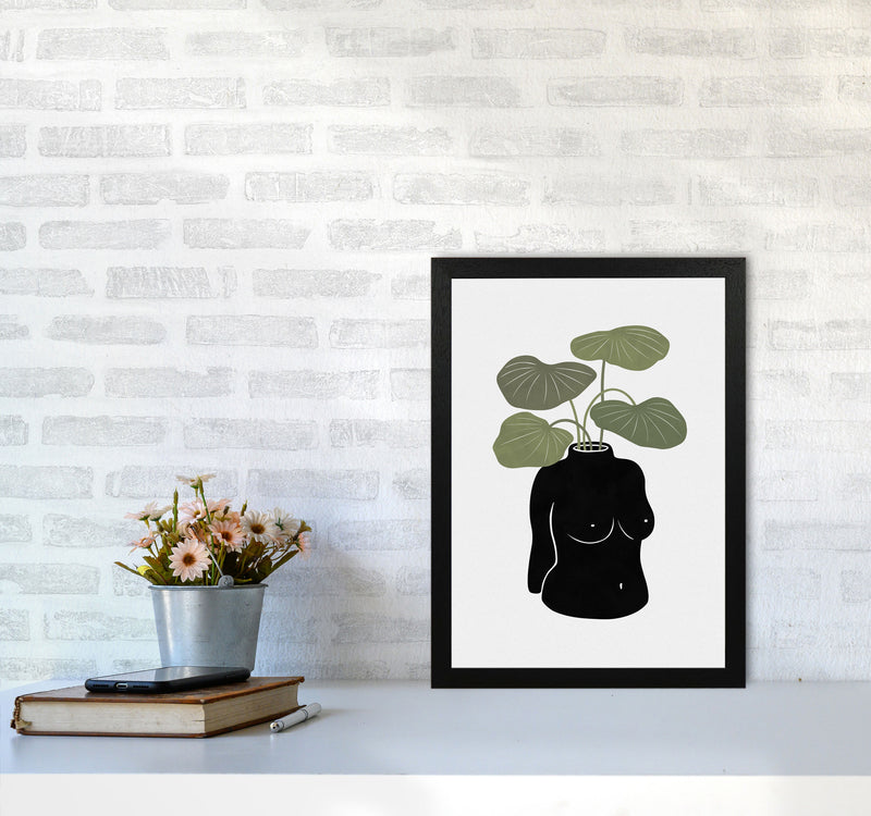 Boob-tanical Vase Art Print by Orara Studios A3 White Frame