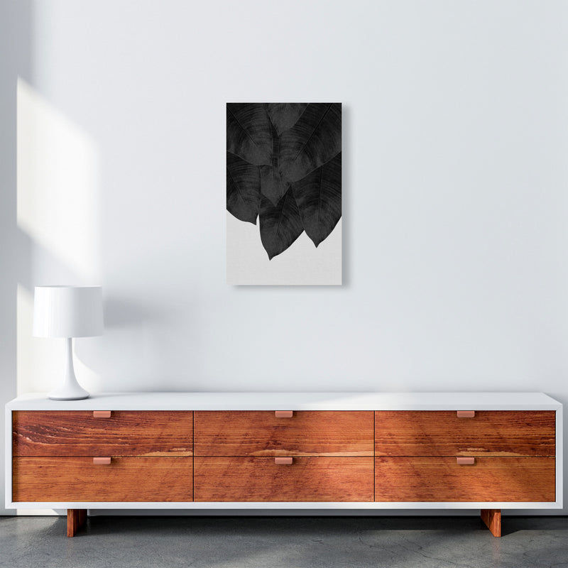 Banana Leaf Black & White III Print By Orara Studio A3 Canvas