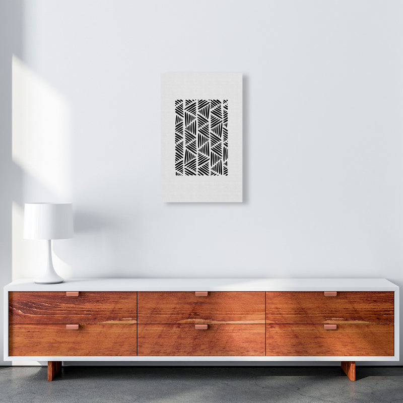 Black And White Abstract I Print By Orara Studio A3 Canvas
