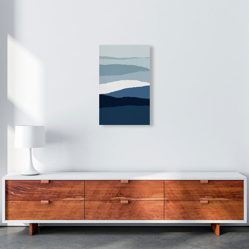 Blue Abstract II Print By Orara Studio A3 Canvas