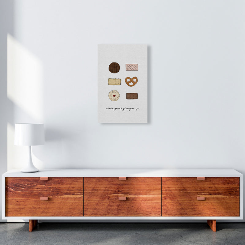 Never Gonna Give You Up Print By Orara Studio, Framed Kitchen Wall Art A3 Canvas