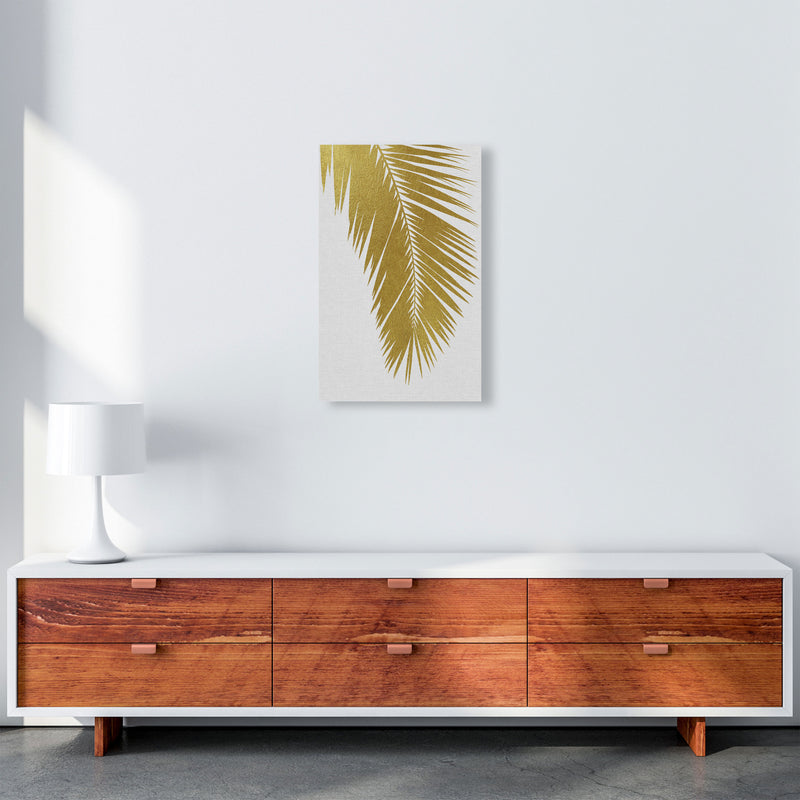 Palm Leaf Gold I Print By Orara Studio, Framed Botanical & Nature Art Print A3 Canvas