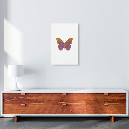 Purple Butterfly Print By Orara Studio Animal Art Print A3 Canvas