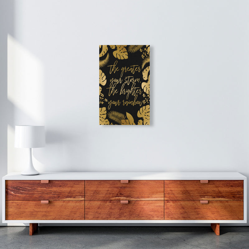 The Greater Your Storm Print By Orara Studio A3 Canvas