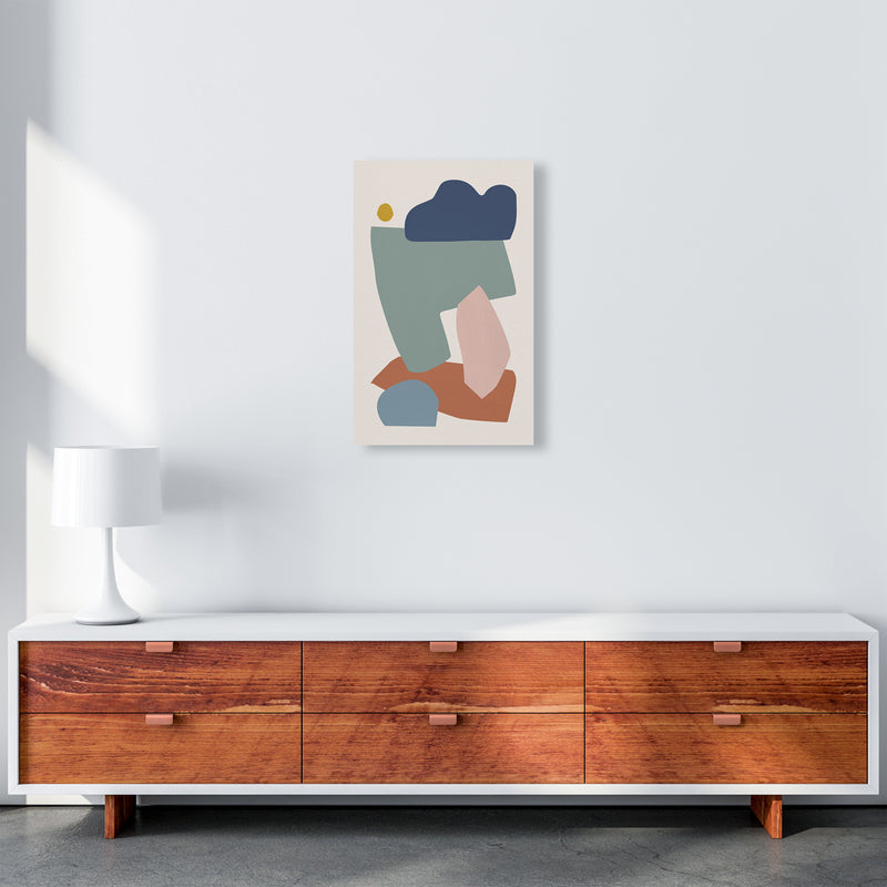 Collage Pastel I Art Print by Orara Studios A3 Canvas