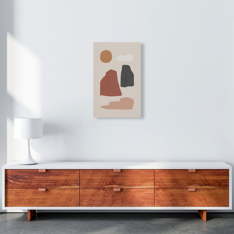 Landscape & Sun Art Print by Orara Studio A3 Canvas