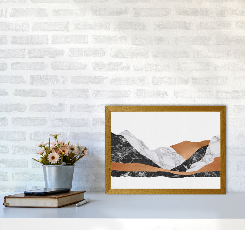 Marble Landscape I Print By Orara Studio, Framed Botanical & Nature Art Print A3 Print Only