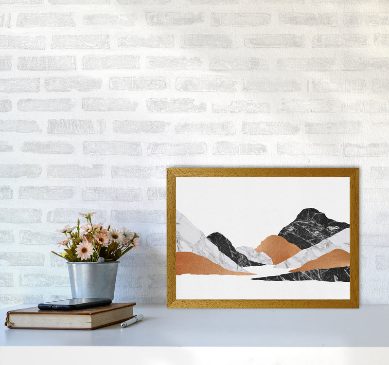 Marble Landscape II Print By Orara Studio, Framed Botanical & Nature Art Print A3 Print Only
