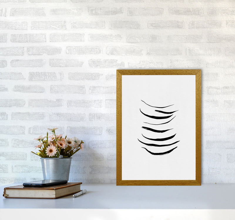 Minimalist Black Painting I Print By Orara Studio A3 Print Only