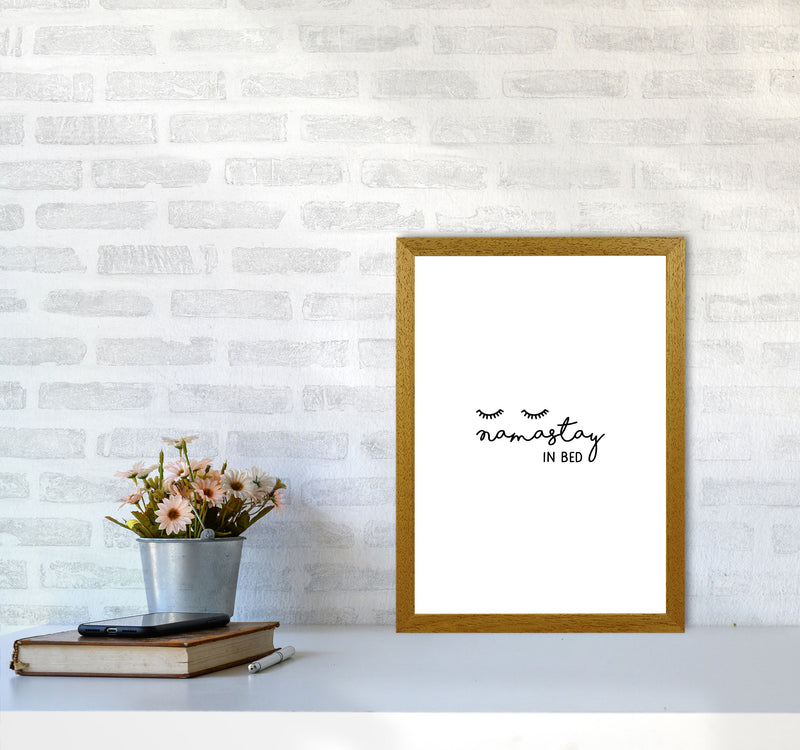 Namastay In Bed Bedroom Art Print By Orara Studio A3 Print Only