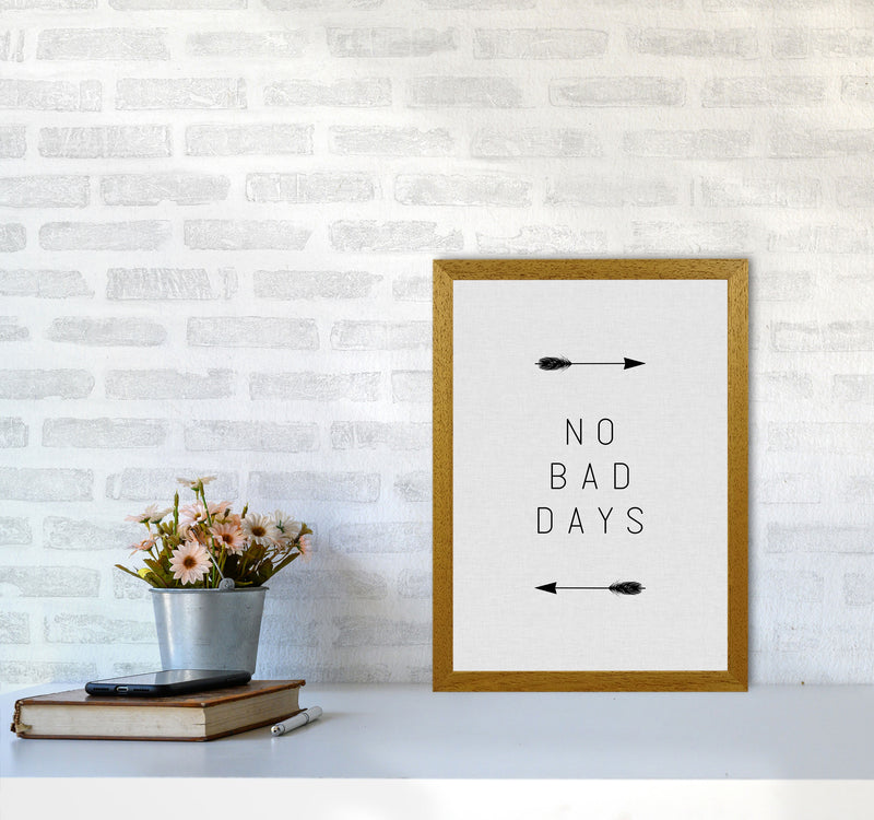 No Bad Days Arrow Quote Print By Orara Studio A3 Print Only