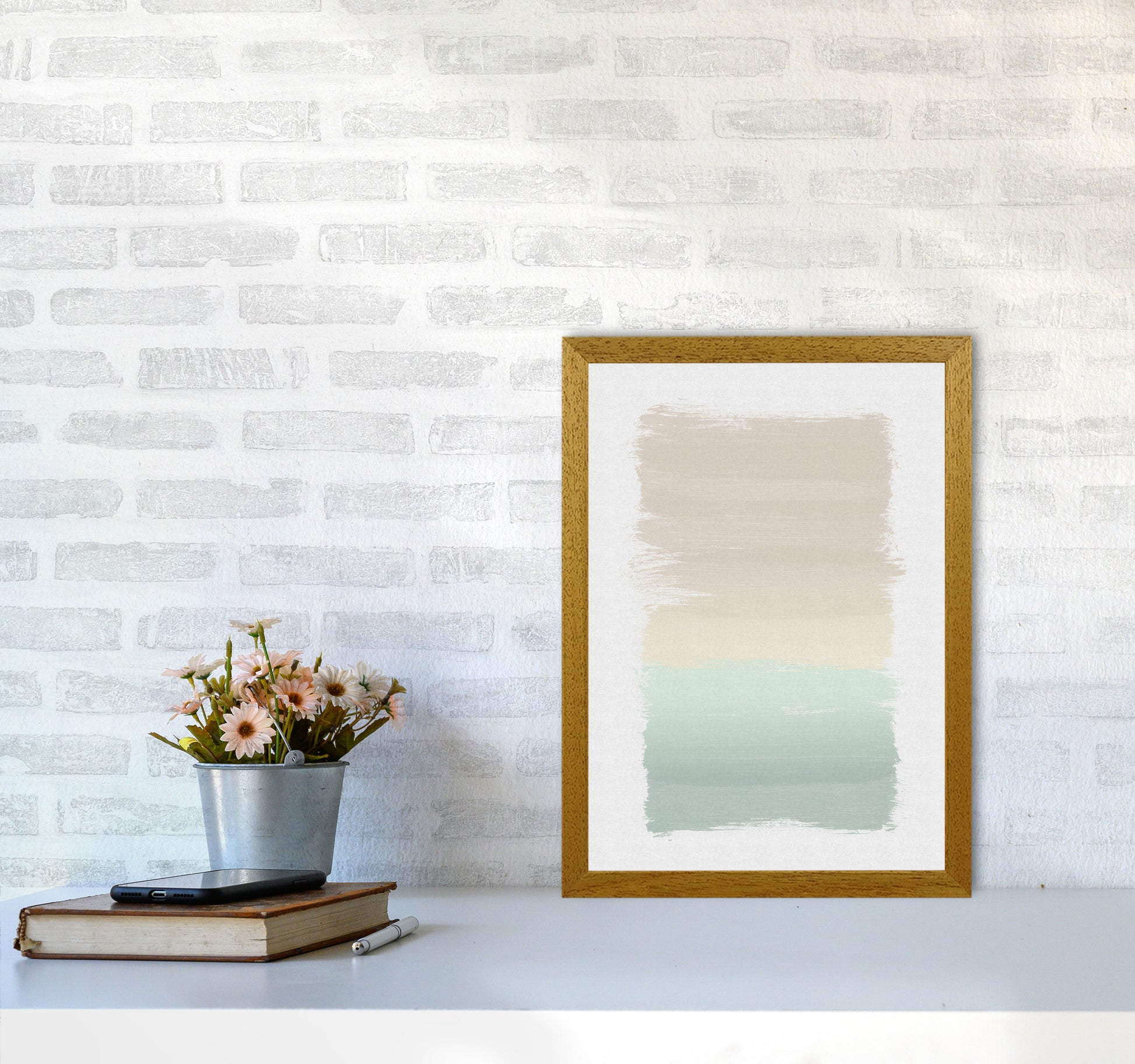 Pastel Abstract Print By Orara Studio A3 Print Only