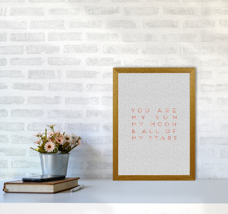 Sun, Moon & Stars Love Quote Print By Orara Studio A3 Print Only
