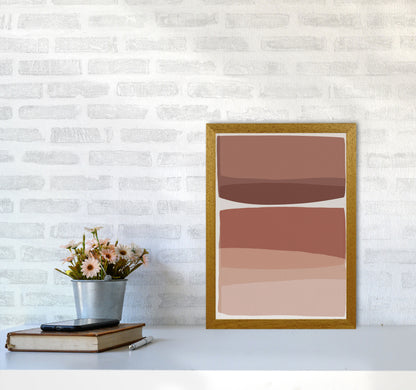 Modern Blush Abstract Art Print by Orara Studio A3 Print Only