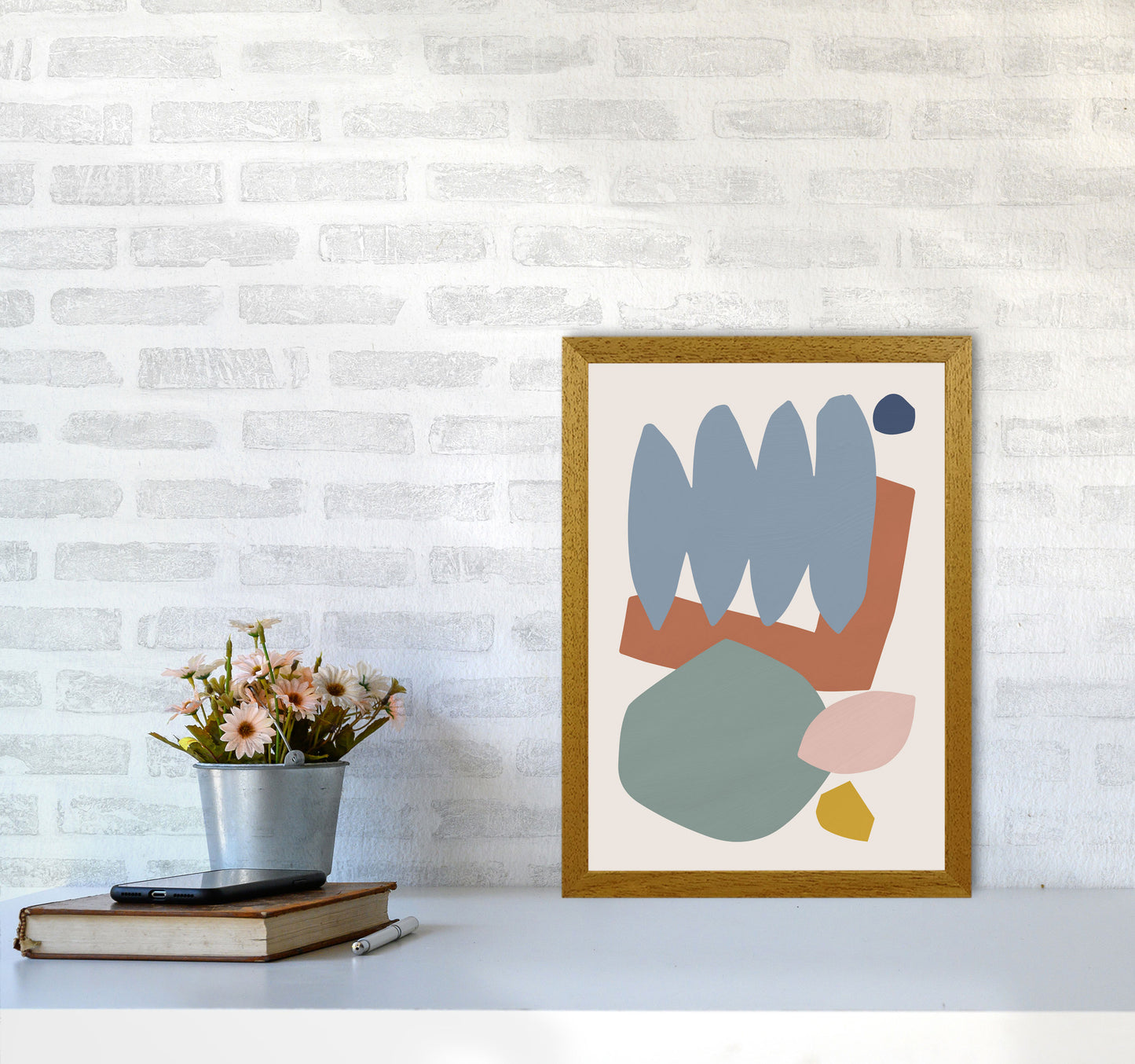 Collage Pastel II Art Print by Orara Studios A3 Print Only