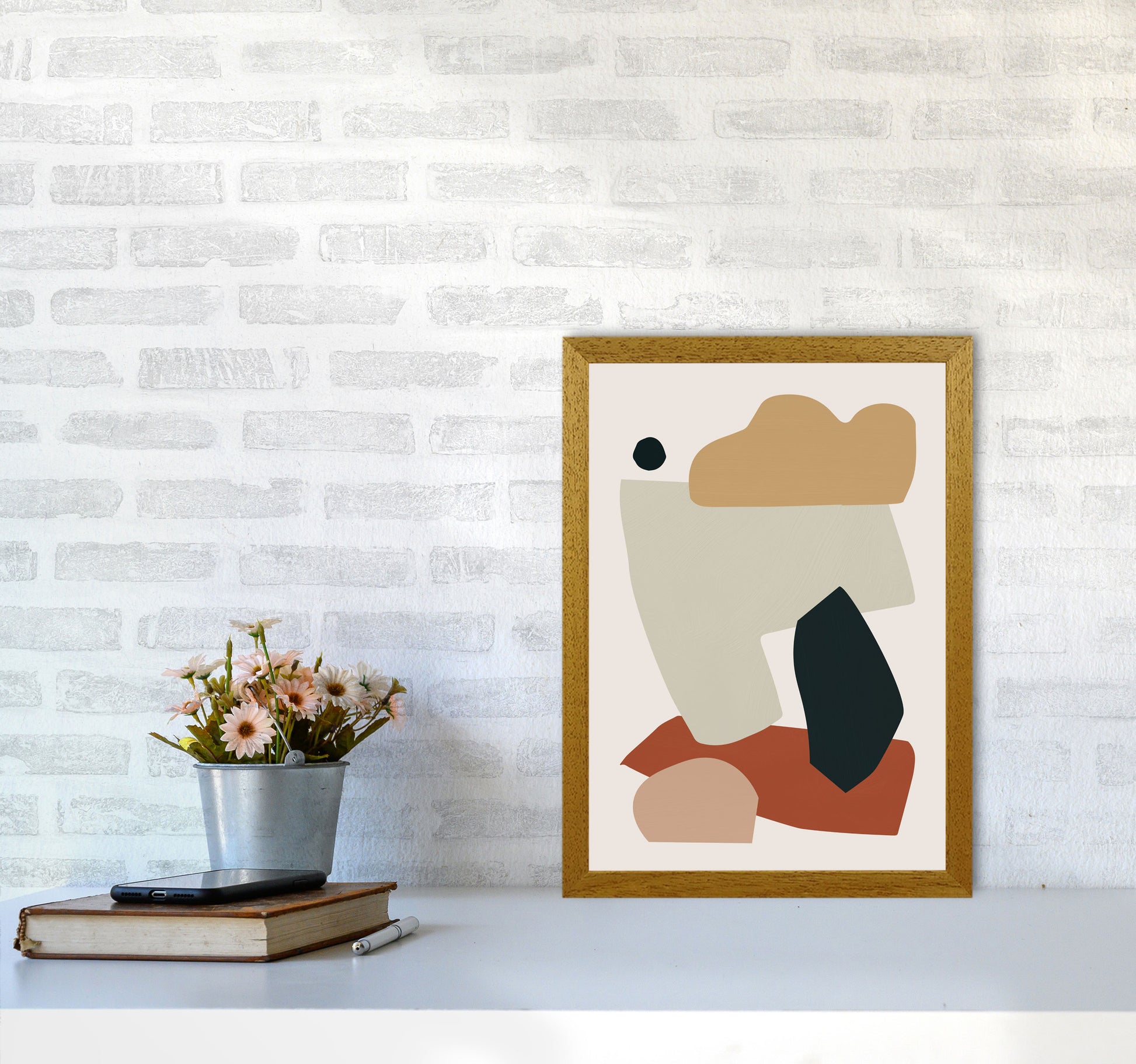 Collage Earth I Art Print by Orara Studios A3 Print Only