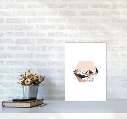 Geometric Landscape III Print By Orara Studio A3 Black Frame