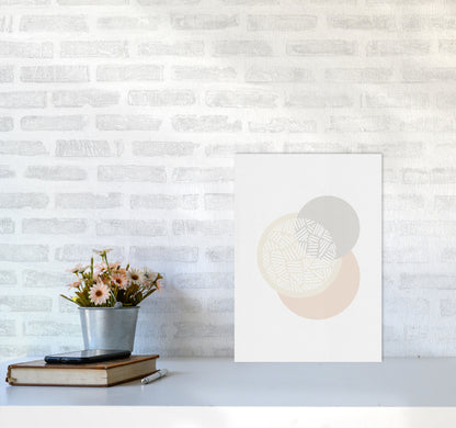 Minimalist Geometric IV Print By Orara Studio A3 Black Frame