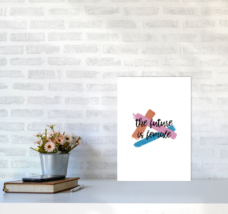 The Future Is Female Print By Orara Studio A3 Black Frame