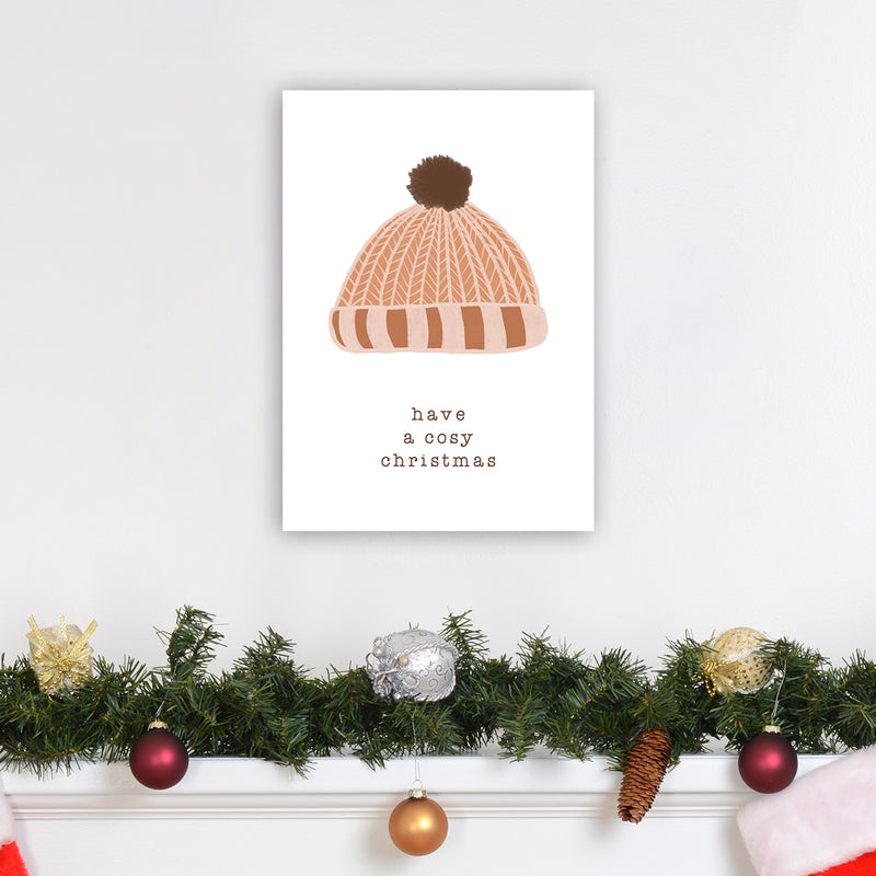 Have A Cosy Christmas Christmas Art Print by Orara Studio A3 Black Frame