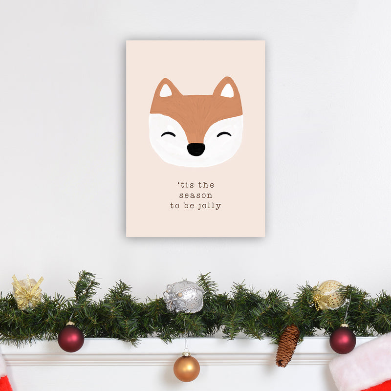 Tis The Season To Be Jolly Christmas Art Print by Orara Studio A3 Black Frame