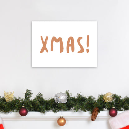 XMAS! Christmas Art Print by Orara Studio A3 Black Frame