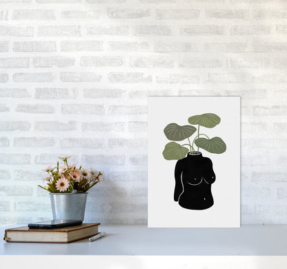 Boob-tanical Vase Art Print by Orara Studios A3 Black Frame