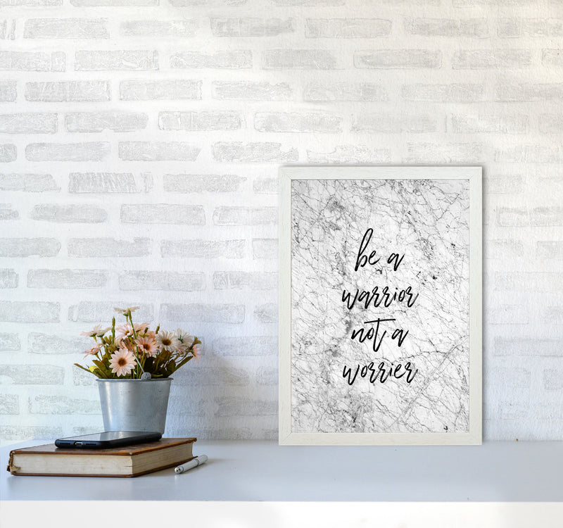 Be A Warrior Print By Orara Studio A3 Oak Frame