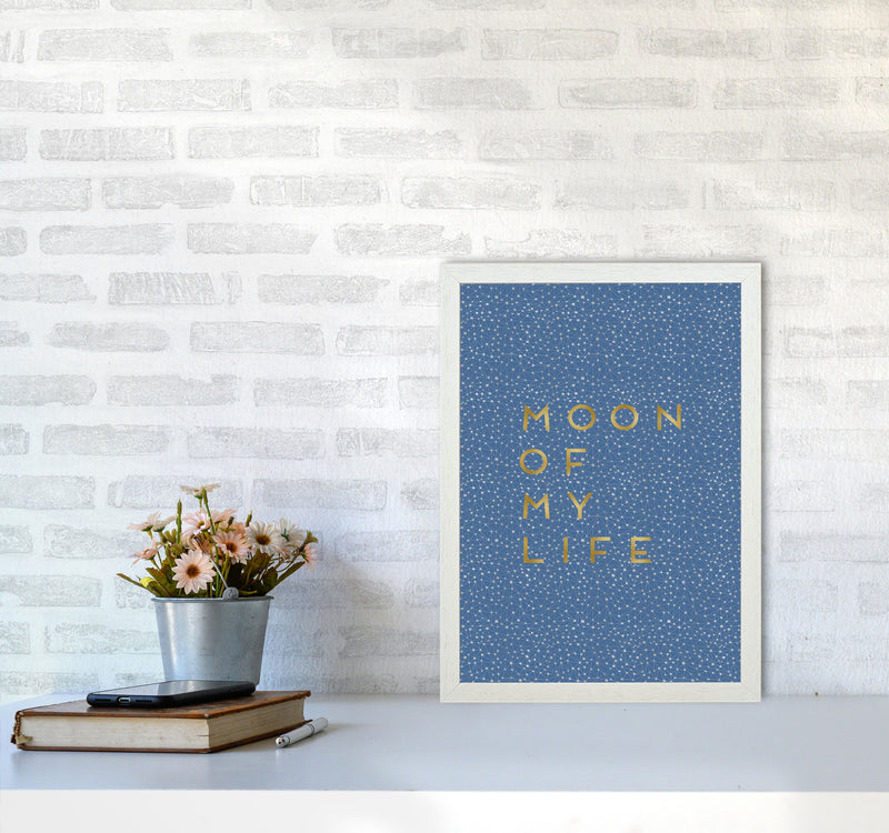 Moon Of My Life Print By Orara Studio A3 Oak Frame