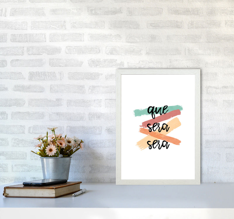 Que Sera Sera Print By Orara Studio A3 Oak Frame