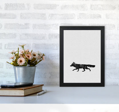 Fox Animal Art Print By Orara Studio Animal Art Print A4 White Frame
