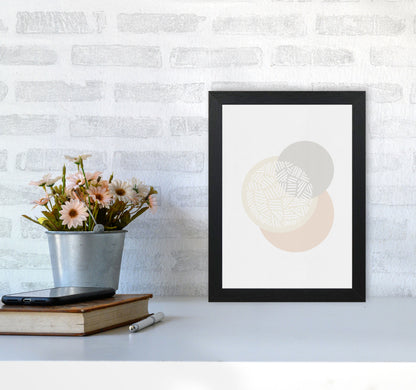 Minimalist Geometric IV Print By Orara Studio A4 White Frame