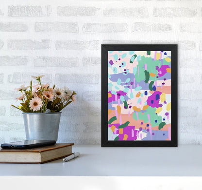 Oil Abstract I Print By Orara Studio A4 White Frame