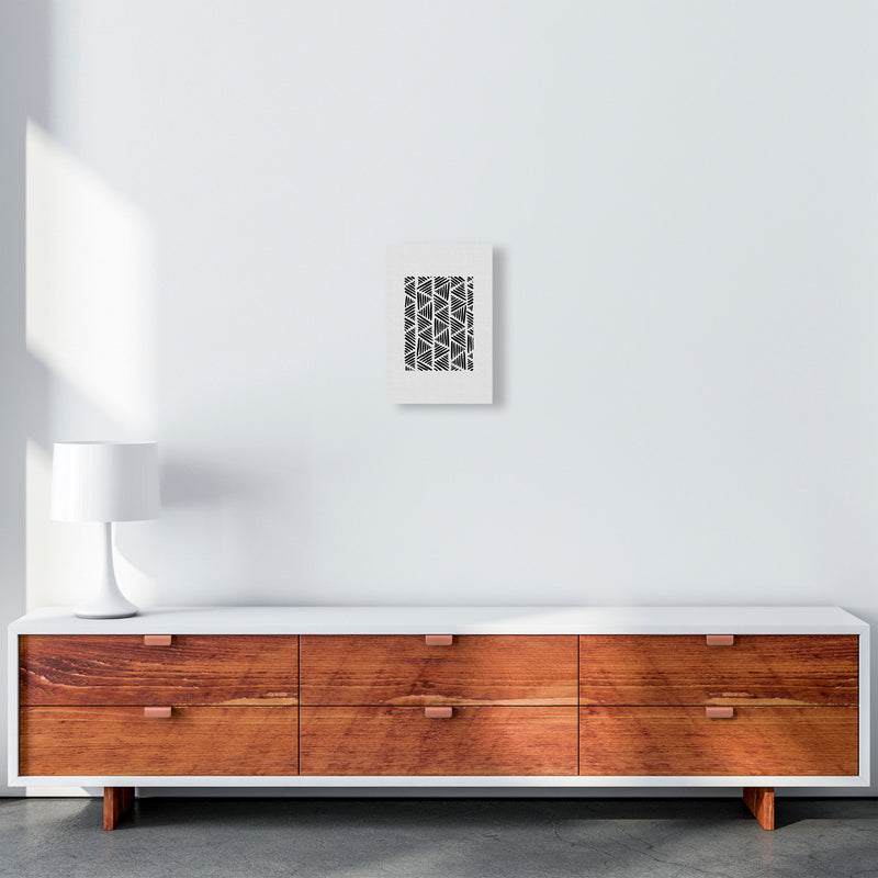 Black And White Abstract I Print By Orara Studio A4 Canvas