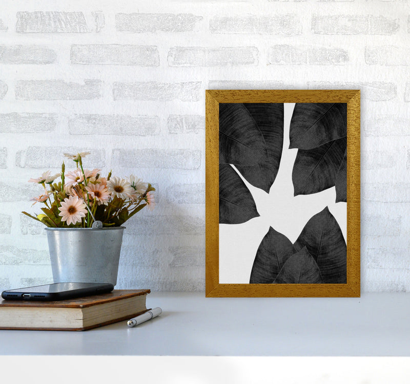 Banana Leaf Black & White I Print By Orara Studio A4 Print Only