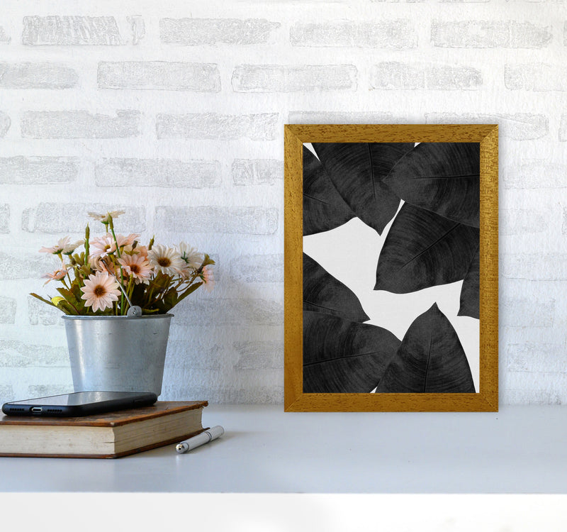 Banana Leaf Black & White II Print By Orara Studio A4 Print Only