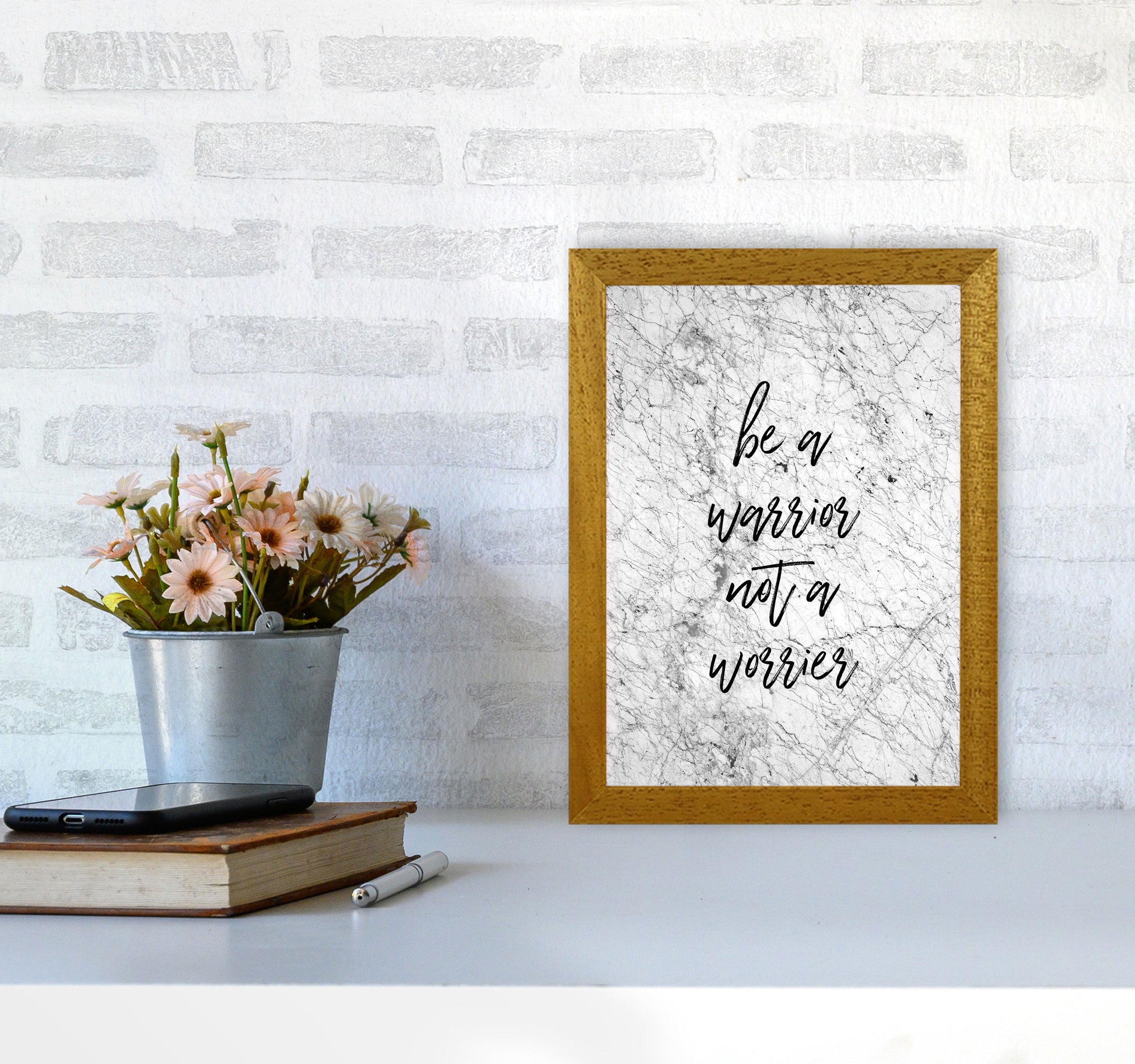 Be A Warrior Print By Orara Studio A4 Print Only