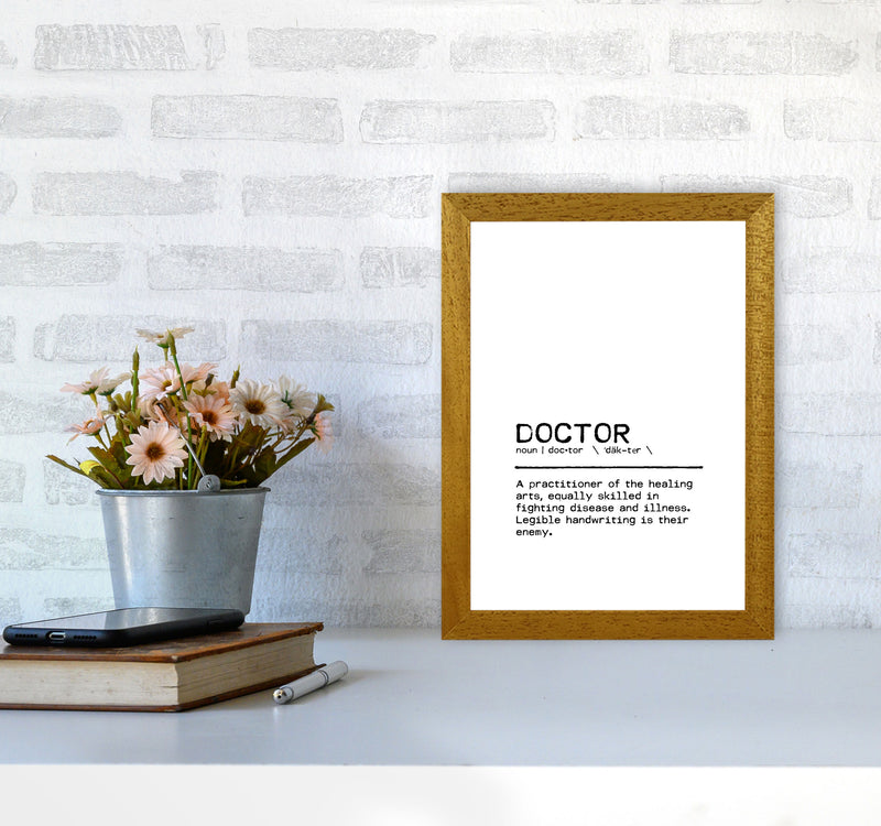 Doctor Legible Definition Quote Print By Orara Studio A4 Print Only