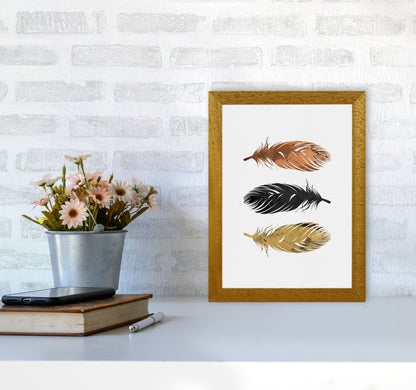 Feathers Print By Orara Studio, Framed Botanical & Nature Art Print A4 Print Only