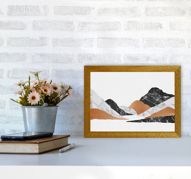 Marble Landscape II Print By Orara Studio, Framed Botanical & Nature Art Print A4 Print Only