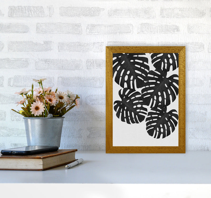 Monstera Black & White I Print By Orara Studio A4 Print Only
