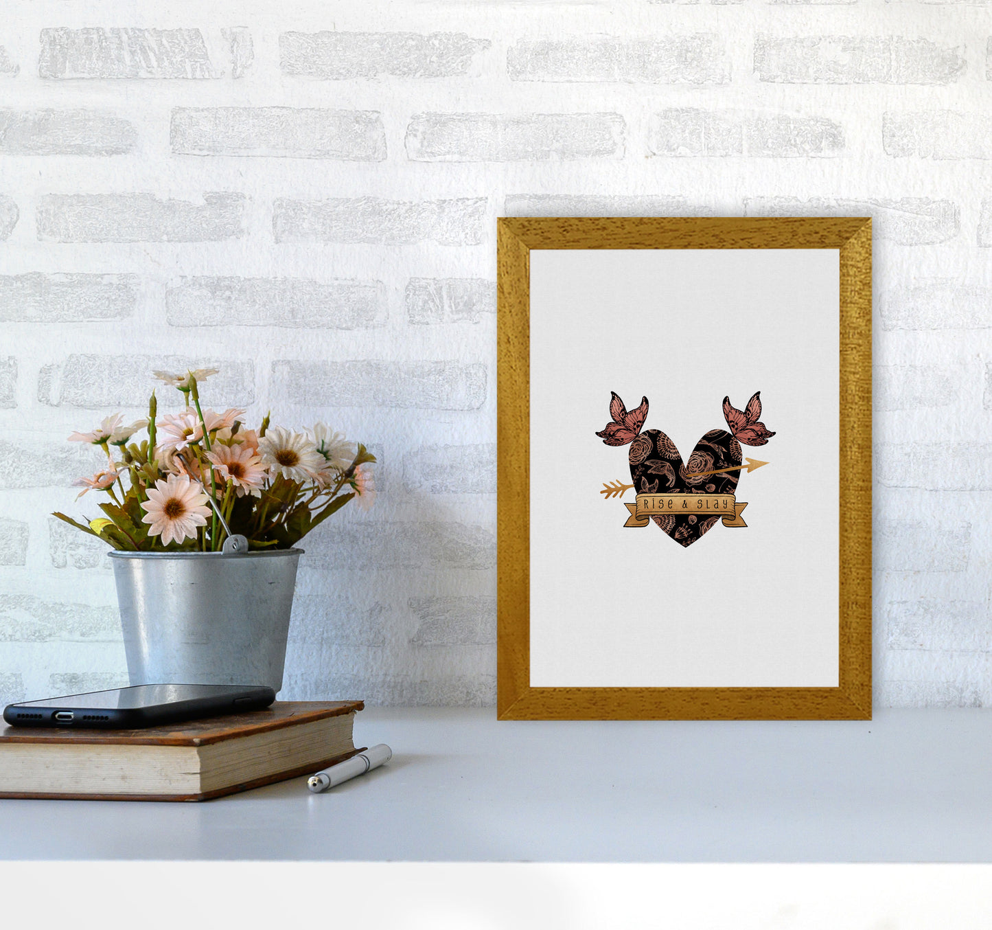 Rise & Slay Steampunk Print By Orara Studio A4 Print Only