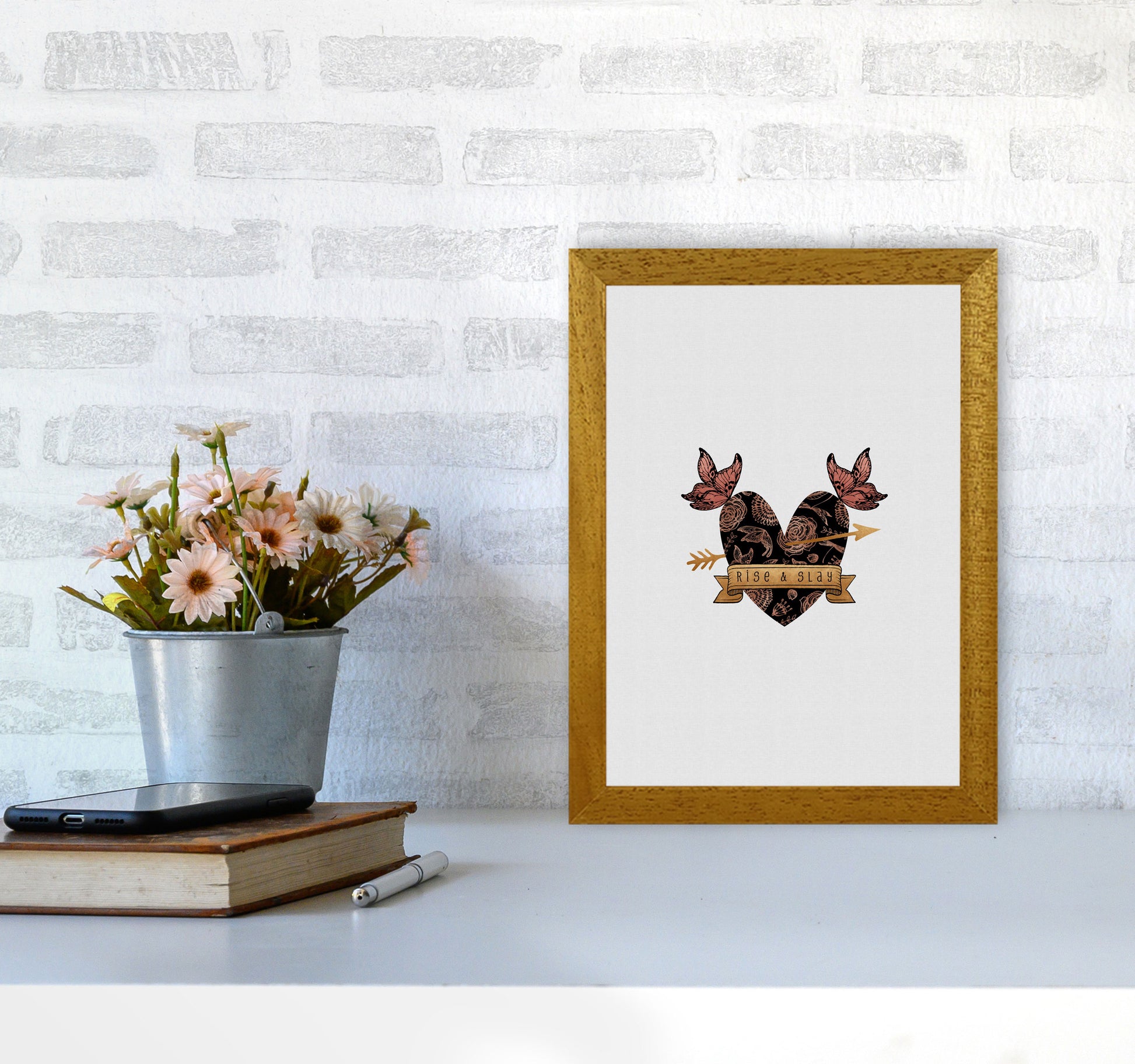Rise & Slay Steampunk Print By Orara Studio A4 Print Only