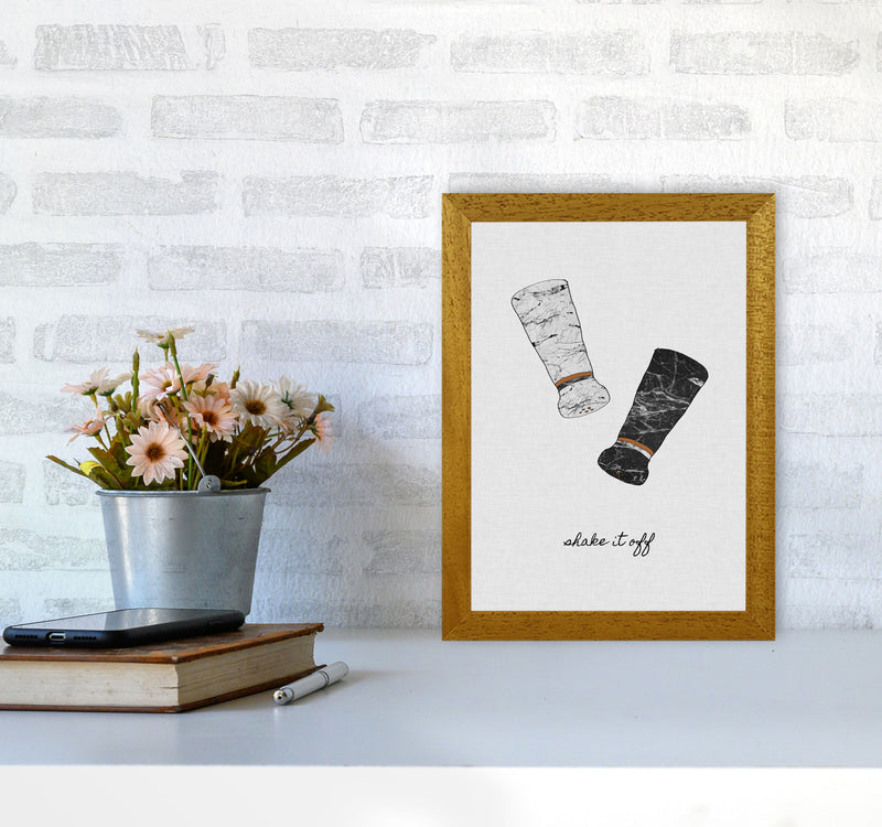 Shake It Off Print By Orara Studio, Framed Kitchen Wall Art A4 Print Only