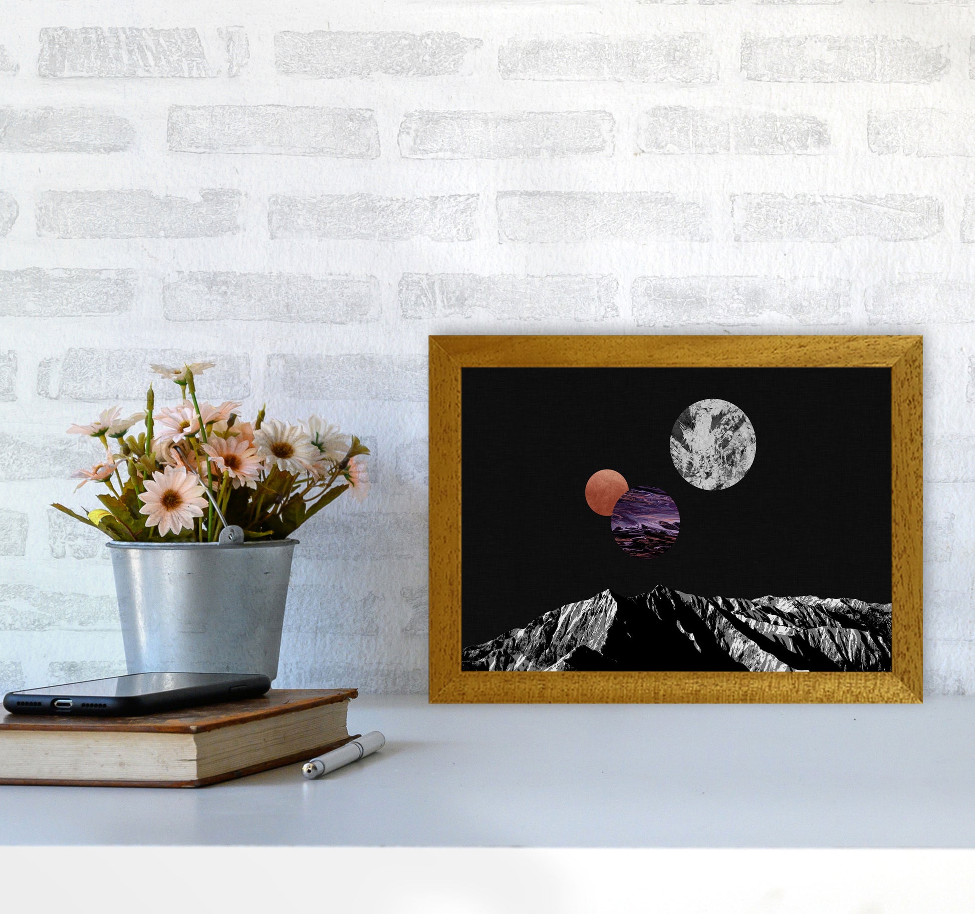 Space I Print By Orara Studio A4 Print Only