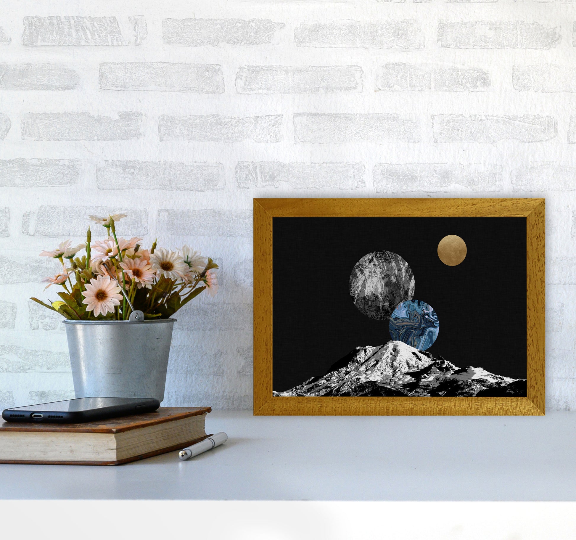 Space II Print By Orara Studio A4 Print Only