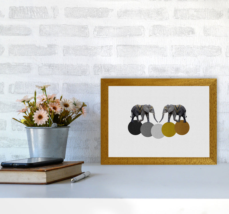Tribal Elephants Print By Orara Studio Animal Art Print A4 Print Only