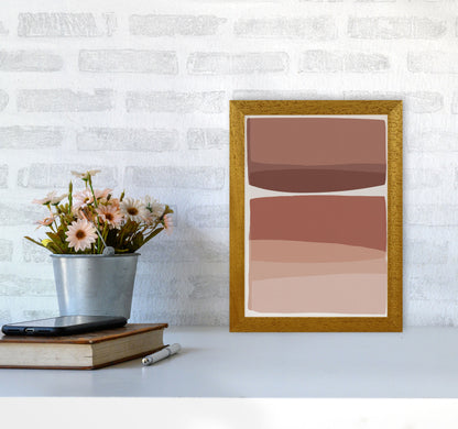 Modern Blush Abstract Art Print by Orara Studio A4 Print Only